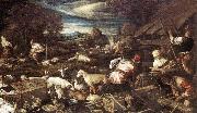 Jacopo Bassano Noah's Sacrifice Spain oil painting artist